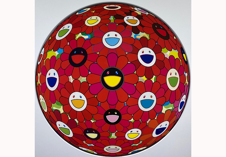 Flower Ball(3-D)Red