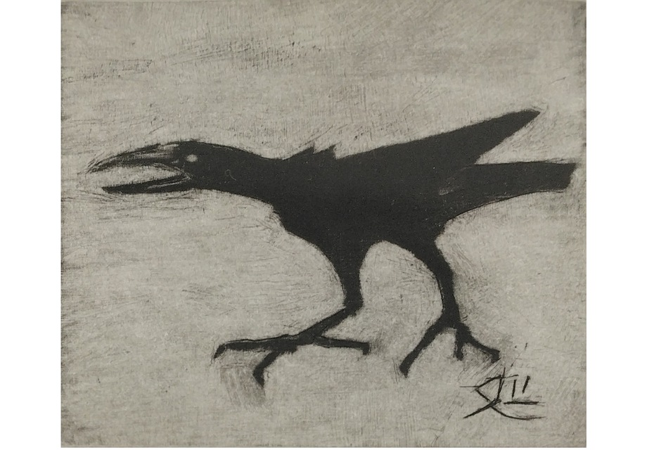 上野のカラス