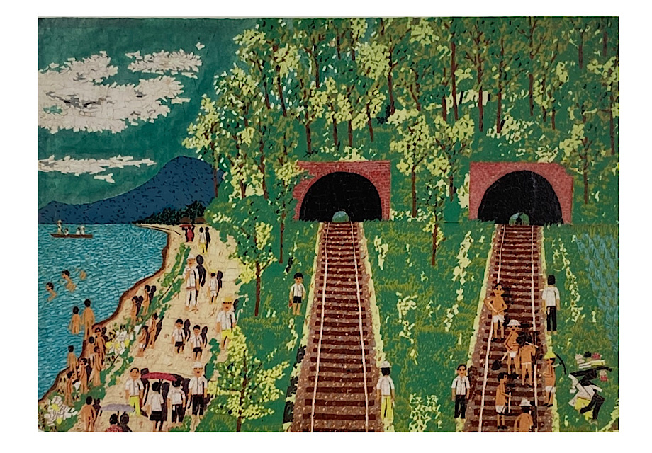 トンネルのある風景