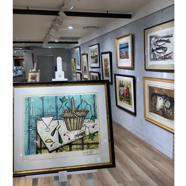 ベルナール・ビュフェ版画展